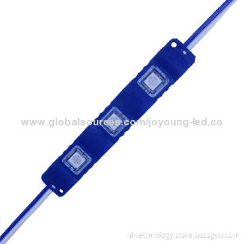 3-piece Water-resistant 5050 SMD LED Module with PC Cover, 0.75W Power, 60mA Current
